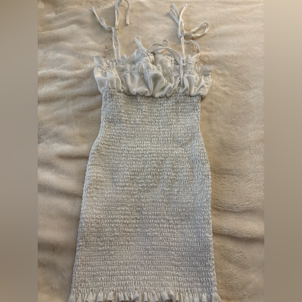 White Mini Dress